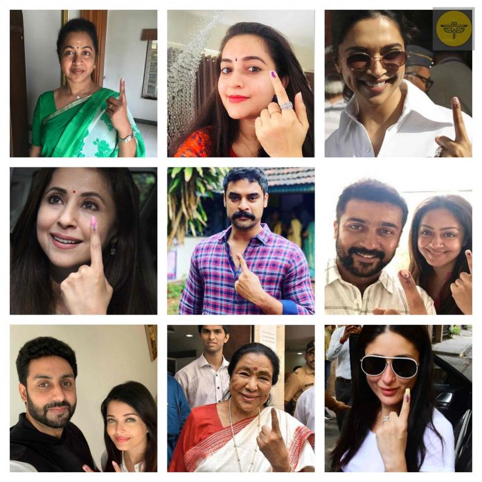 famous people voting