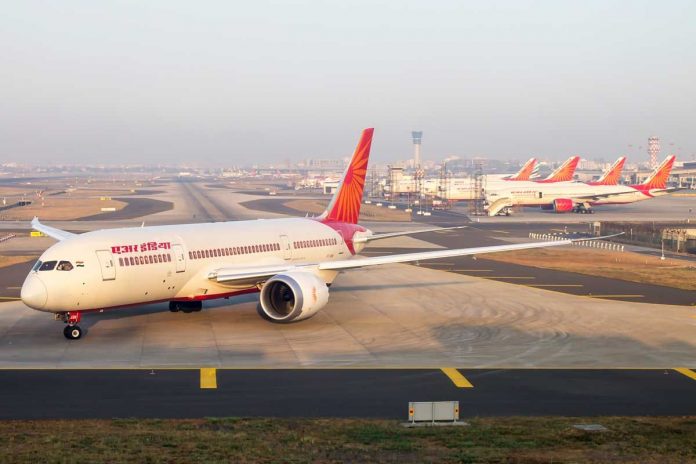 Fleet of Air India aircrafts at Mumbai Airport