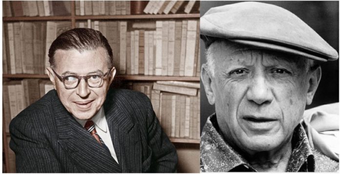 Sartre and Picasso