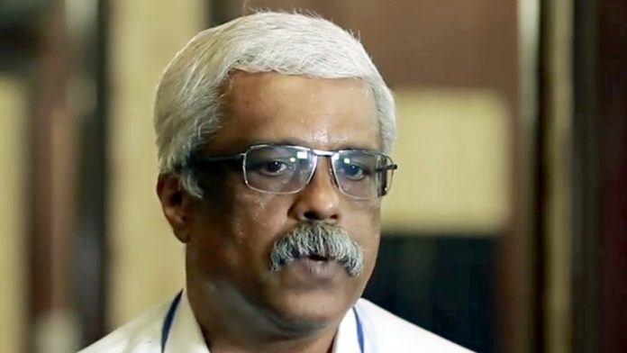 File photo of Kerala CMs secretary M. Sivasankar removed over gold smuggling controversy
