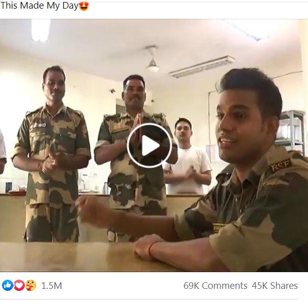 BSF Soldier's Viral Song