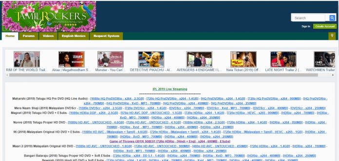 Tamilrockers-2020