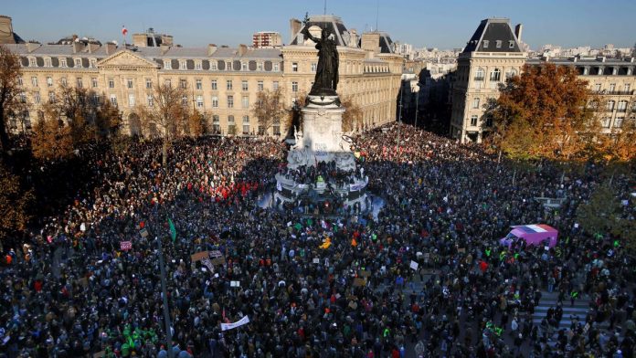 France protest France Protest Spread over proposed security law (Picture Credits: CNN)