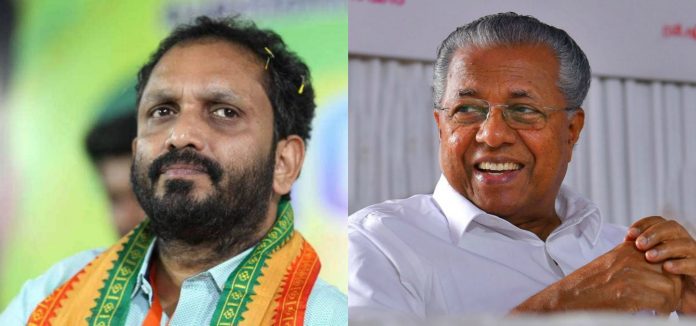 K Surendran against CPM and Pinarayi Vijayan K Surendran against CPM and Pinarayi Vijayan