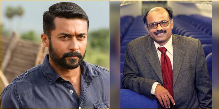 Suriya and GR Gopinath Suriya and GR Gopinath