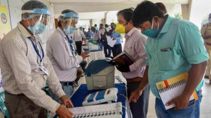 The Health department and State Election Commission have issued strict guidelines for the candidates and political party workers to ensure safety during the electioneering. The Health department and State Election Commission have issued strict guidelines for the candidates and political party workers to ensure safety during the electioneering