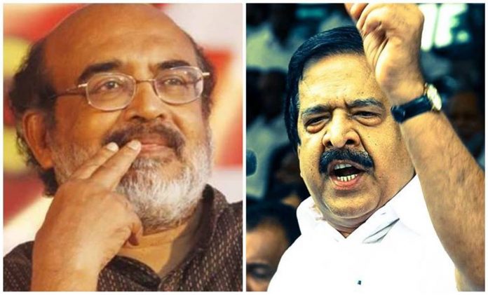 Thomas ISAAC and Ramesh Chennithala തോമസ് ഐസക്, രമേശ് ചെന്നിത്തല( Picture Credits:Google)
