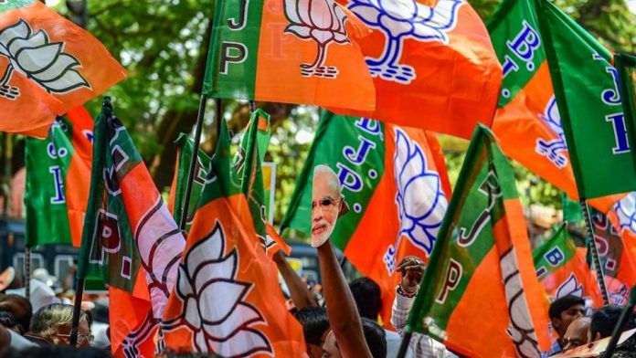 bjp flag BJP flag