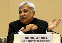 Sunil-Arora, Chief Election Commisioner. Pic C: Indian Express