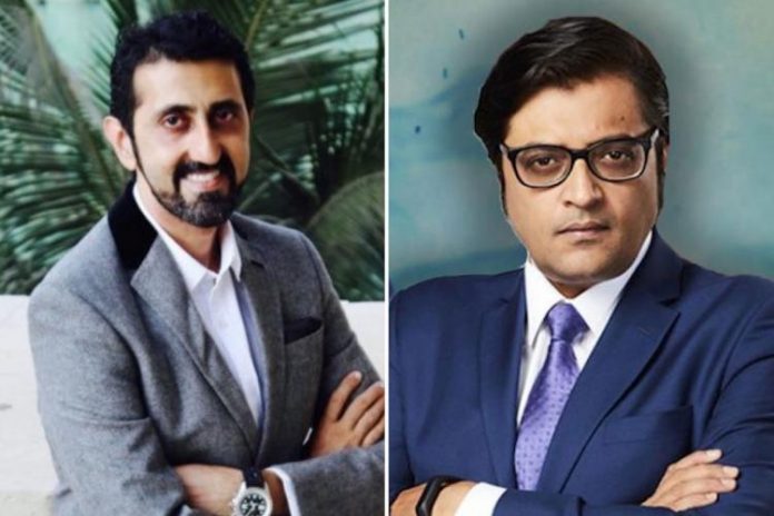 Vikas and Goswami Republic TV CEO Vikas Khanchandani Arrested In Mumbai In Fake TV Ratings Scam