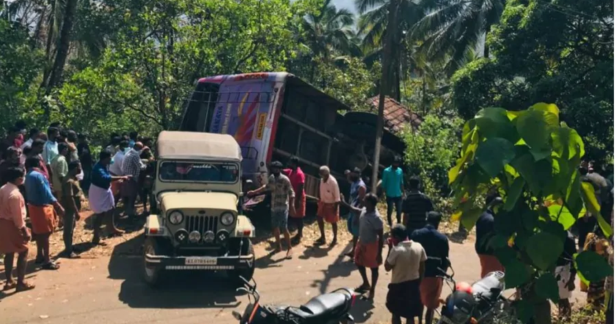Bus Accident in Kasaragod