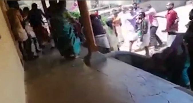 Fight in Marriage House at Kollam
