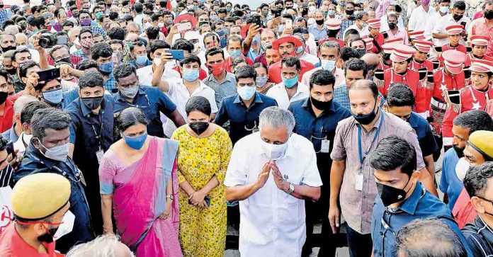 pinarayi election campaign