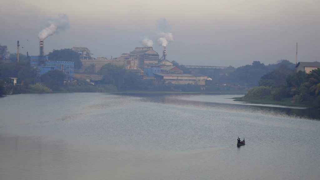  River Pollution Periyar Kerala