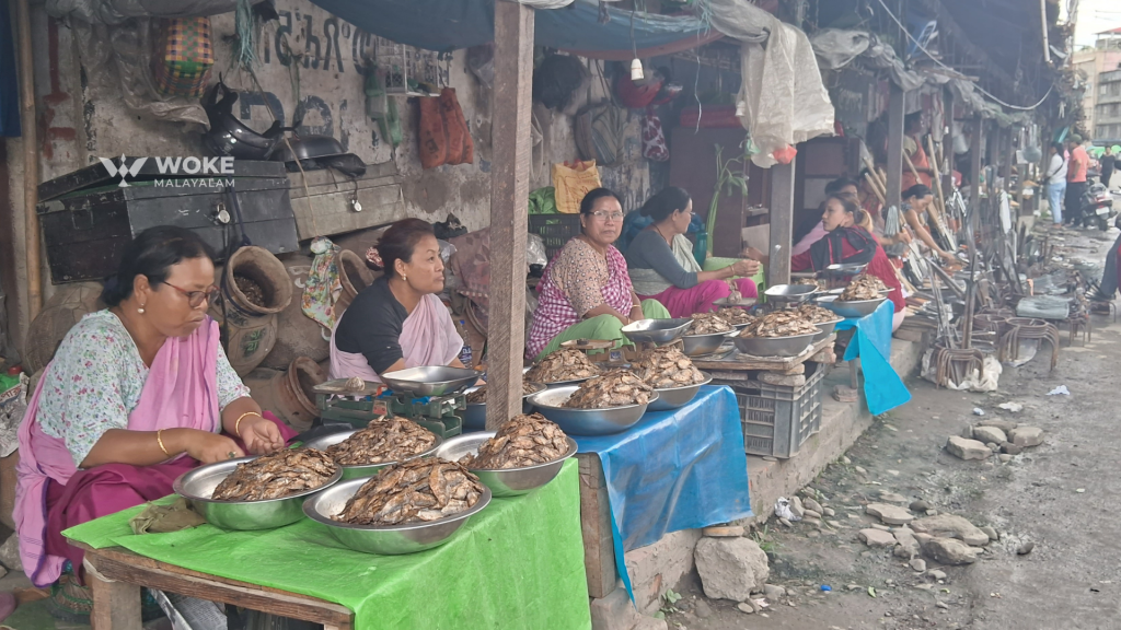 meitei market at imphal