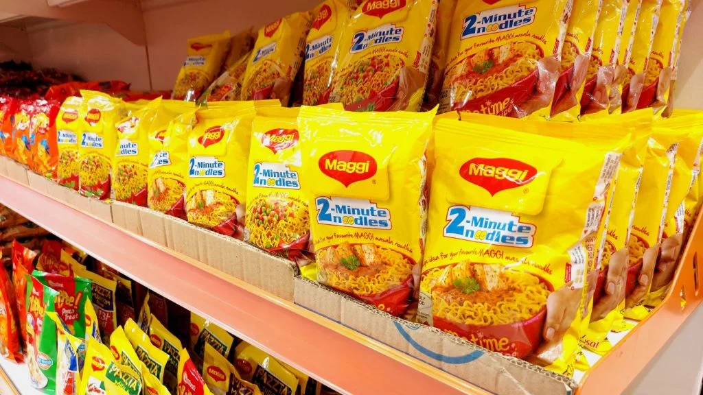 India is the world's largest market for Maggi, with 600 crore packs sold last yea