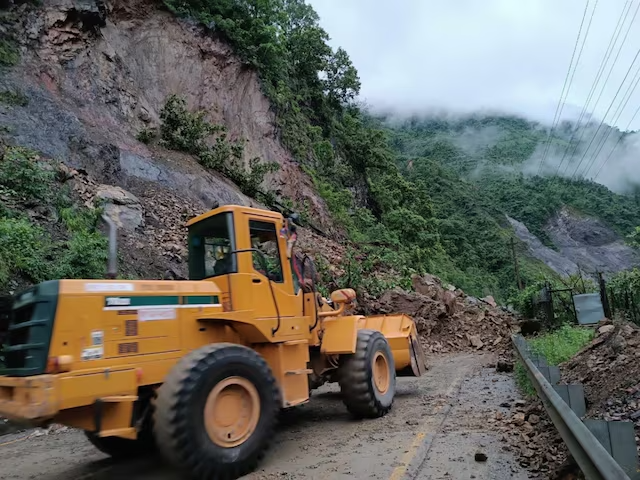 Nepal Landslide Disaster Search Underway for 63 Missing Bus Passengers