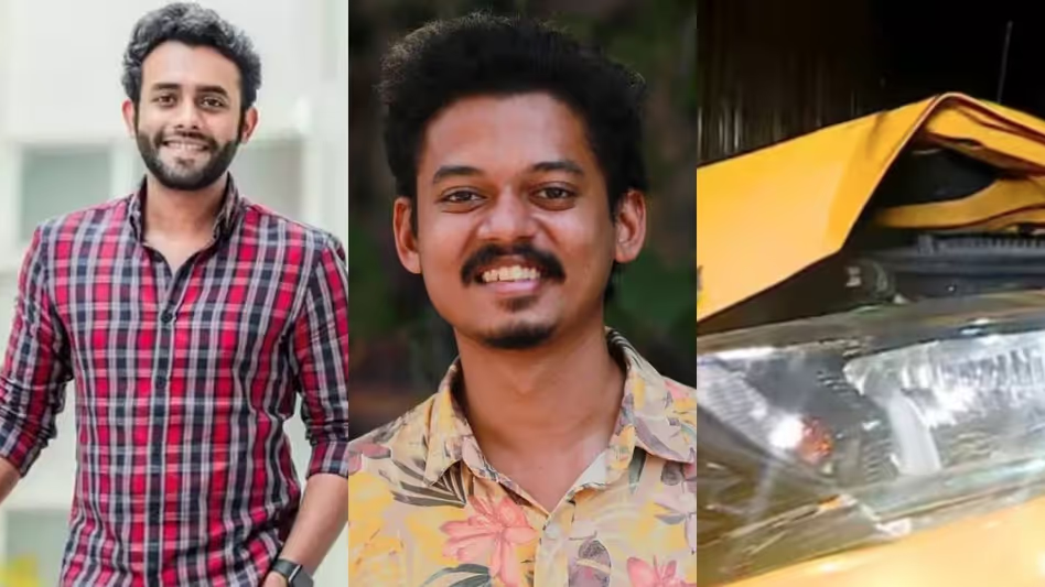 "Cinematic shooting aftermath: car overturned, Arjun Ashokan, Sangeeth Prathap, and five others injured
