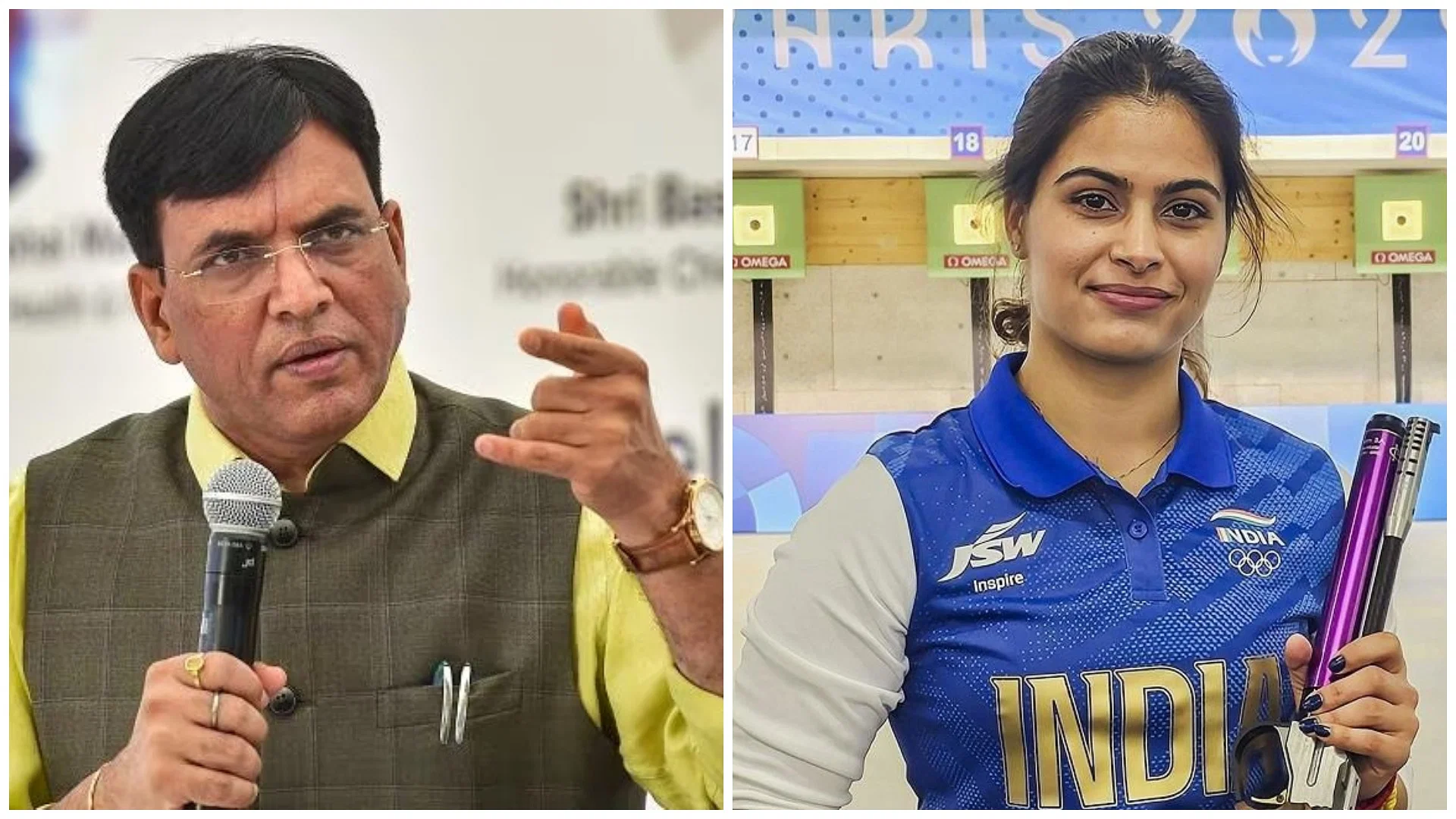 Union Sports Minister Mansukh Mandavya reveals 2 crore spent on Manu Bhaker's training